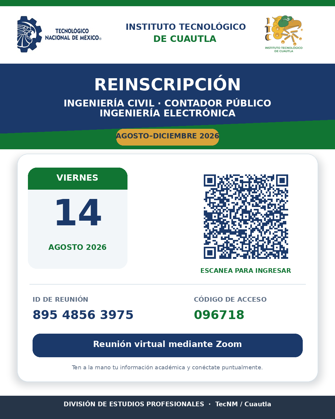Civil / Contador / Electrónica